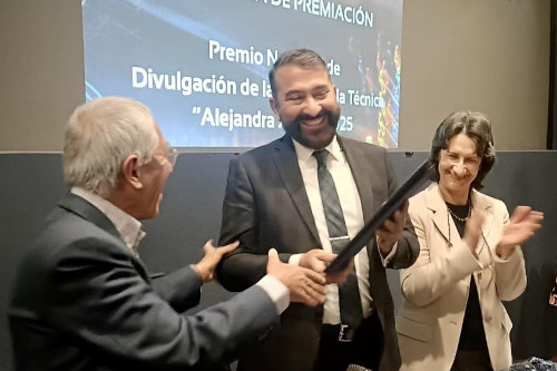 Discurso de Ana María Sánchez Mora durante la entrega del Premio Nacional de Divulgación de la Ciencia y la Técnica “Alejandra Jáidar” 2025